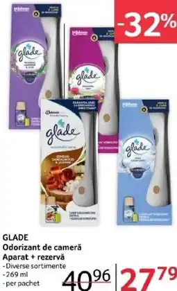 Selgros GLADE Odorizant de cameră Aparat + rezervǎ Ofertă