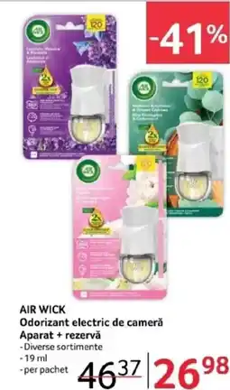 Selgros AIR WICK Odorizant electric de cameră Aparat + rezervǎ Ofertă