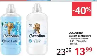 Selgros COCCOLINO Balsam pentru rufe Ofertă