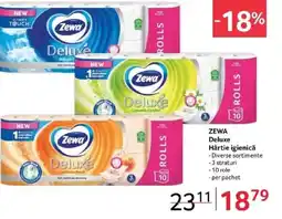 Selgros ZEWA Deluxe Hârtie igienicǎ Ofertă