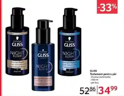 Selgros GLISS Tratament pentru păr Ofertă