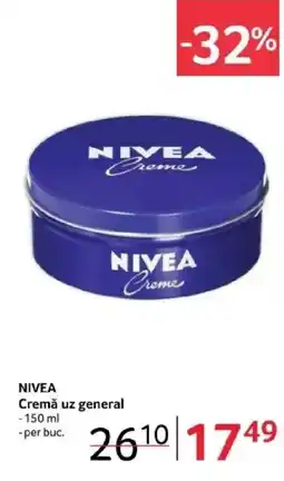 Selgros NIVEA Cremă uz general Ofertă