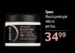 Selgros Syoss Mască pentu pār Ofertă