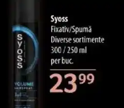 Selgros Syoss Fixativ/Spumă Ofertă