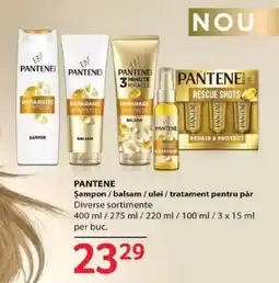 Selgros PANTENE Șampon / balsam / ulei / tratament pentru păr Ofertă