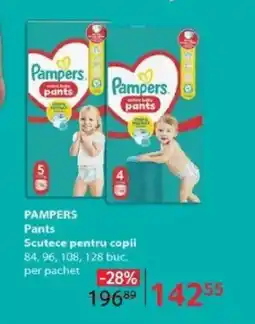 Selgros PAMPERS Pants Scutece pentru copii Ofertă
