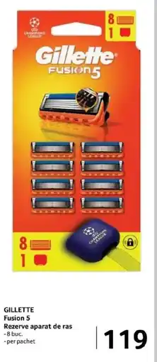 Selgros GILLETTE Fusion 5 Rezerve aparat de ras Ofertă