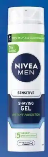 Selgros NIVEA MEN Gel de ras, ten sensibil Ofertă