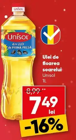PROFI Ulei de floarea soarelui Unisol Ofertă