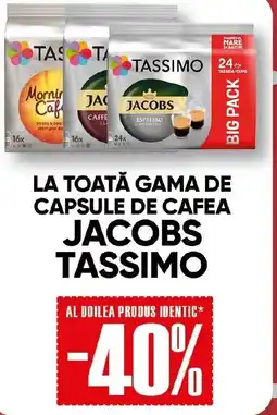 PROFI La toată gama de capsule de cafea JACOBS TASSIMO Ofertă