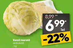 PROFI Varză murată ambalatǎ Ofertă