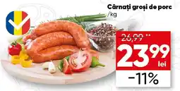 PROFI Cârnaţi groşi de porc Ofertă
