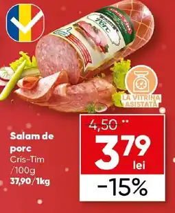 PROFI Salam de porc Cris-Tim Ofertă