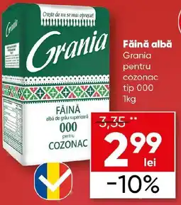 PROFI Făină albă Grania pentru cozonac Ofertă