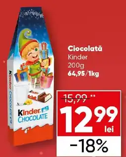 PROFI Ciocolată Kinder Ofertă