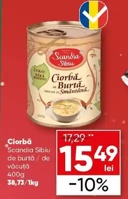 PROFI Ciorba Scandia Sibiu de burtǎ / de văcuţă Ofertă