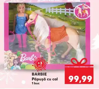 BARBIE Păpuşă cu cal