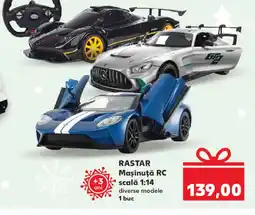 Kaufland RASTAR Maşinuţă RC scală 1:14 Ofertă