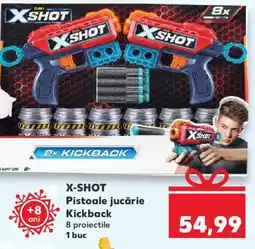 Kaufland X-SHOT Pistoale jucărie Kickback Ofertă