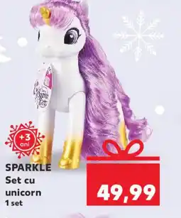 Kaufland SPARKLE Set cu unicorn Ofertă