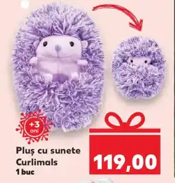 Kaufland Pluş cu sunete Curlimals Ofertă