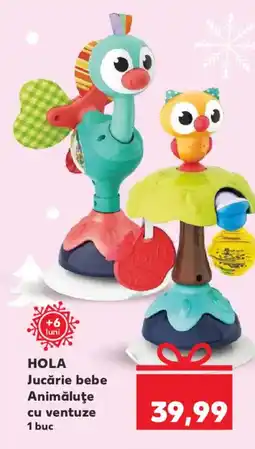 Kaufland HOLA Jucărie bebe Animăluţe cu ventuze Ofertă