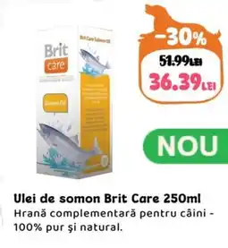 Animax Ulei de somon Brit Care Ofertă