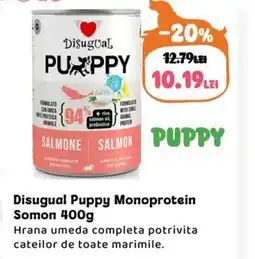 Animax Disugual Puppy Monoprotein Somon Ofertă