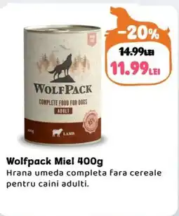 Animax Wolfpack Miel Ofertă