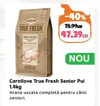 Carnilove True Fresh Senior Pui