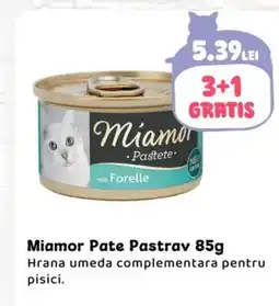 Animax Miamor Pate Pastrav Ofertă