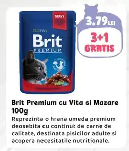 Animax Brit Premium cu Vita si Mazare Ofertă