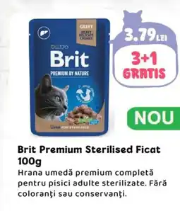 Animax Brit Premium Sterilised Ficat Ofertă