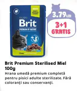 Animax Brit Premium Sterilised Miel Ofertă