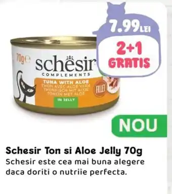 Animax Schesir Ton si Aloe Jelly Ofertă