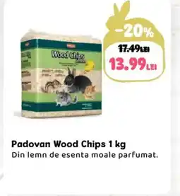 Animax Padovan Wood Chips Ofertă