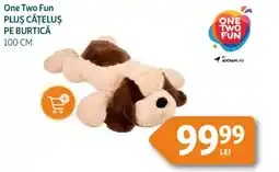 Auchan One Two Fun Plus căţeluş pe burtică Ofertă