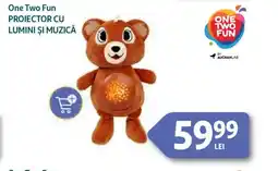Auchan One Two Fun Proiector cu lumini şi muzică Ofertă