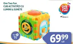 Auchan One Two Fun Cub activităţi cu lumini & sunete Ofertă