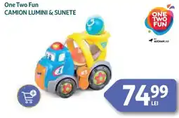Auchan One Two Fun Camion lumini & sunete Ofertă