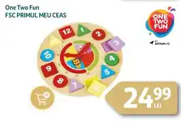 Auchan One Two Fun FSC Primul meu ceas Ofertă