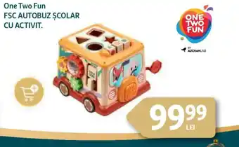 Auchan One Two Fun FSC Autobuz şcolar cu activit. Ofertă