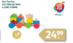 Auchan One Two Fun FSC Tren de tras & sort. forme Ofertă
