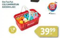 Auchan One Two Fun Cos cumpărături auchan & acc Ofertă