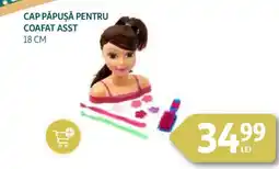 Auchan Cap păpușă pentru coafat asst Ofertă