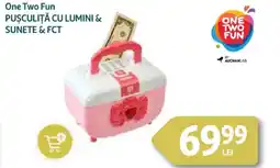 Auchan One Two Fun Puşculiţă cu lumini & sunete & FCT Ofertă