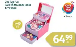Auchan One Two Fun Casetă machiaj cu 38 accesorii Ofertă