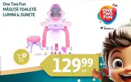 Auchan One Two Fun Măsuţă toaletă lumini & sunete Ofertă