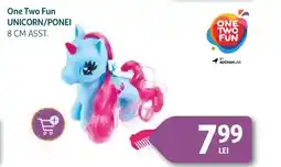 Auchan One Two Fun Unicorn/ponei Ofertă