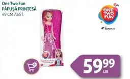 Auchan One Two Fun Păpușă prințesă Ofertă